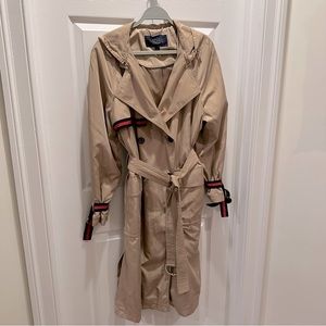 Rachel Roy XL khaki trench coat